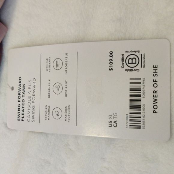 ATHLETA. Pink and Brown Women's Top - Picture 10 of 10